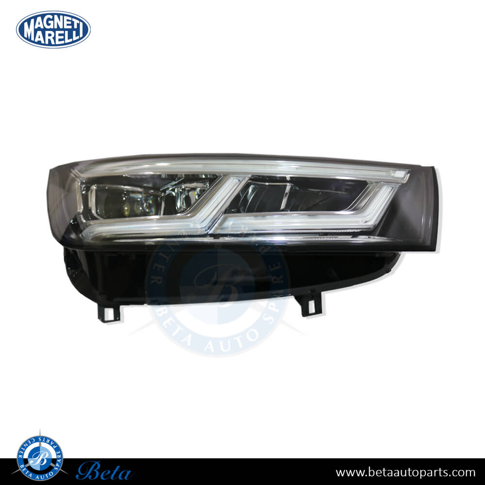 Right Side Headlamp LED for Audi Q5 2018-up models, Part Number 80A941774 Right Side Headlamp LED for Audi Q5 2018-up models, Part Number 80A941774